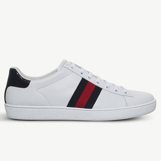 Gucci + New Ace Leather Trainers