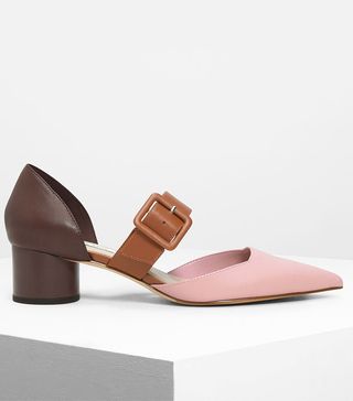 Charles & Keith + Mary Janes Buckle Pumps