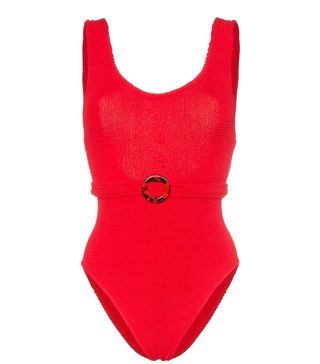 Hunza G + Solitare Belted Swimsuit