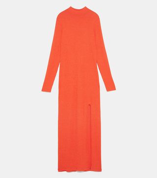 Zara + Orange Dress