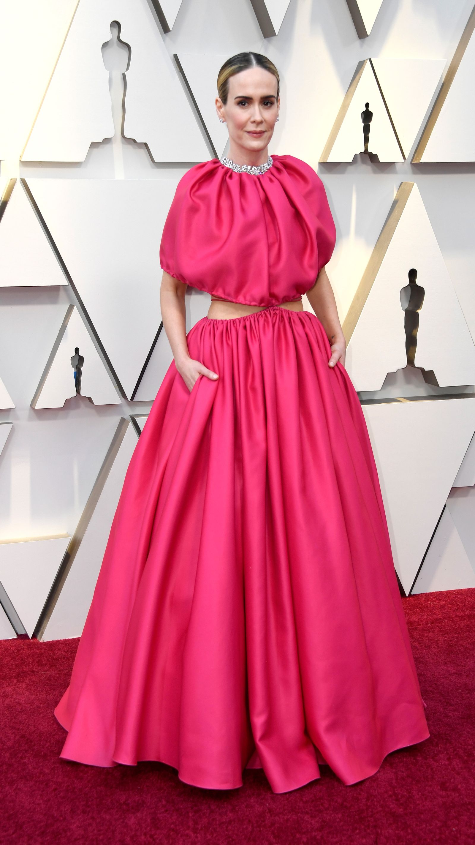 How Over-40 Women Wore Pink at the 2019 Oscars | Who What Wear