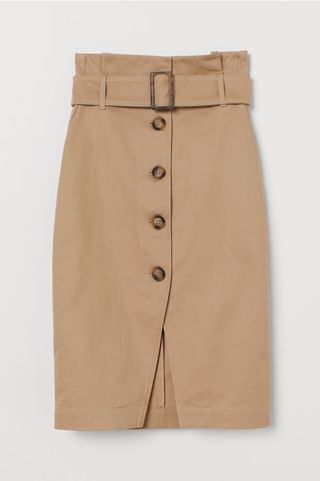 H&M + Skirt With Belt