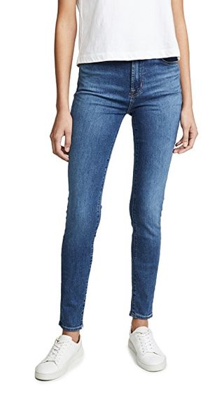 J Brand + Carolina Super High Rise Skinny Jeans