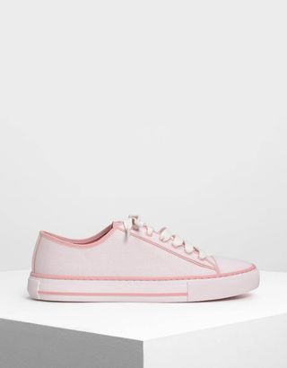 Charles & Keith + Candy Coloured Canvas Sneakers