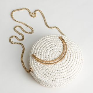 
Other Stories + Woven Straw Crossbody Bag