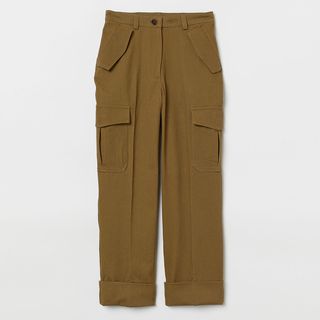 H&M + Ankle-Length Cargo Trousers