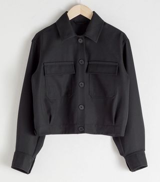 & Other Stories + Wool Blend Workwear Jacket