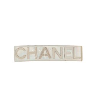 Chanel Vintage + Logo Hair Barrette