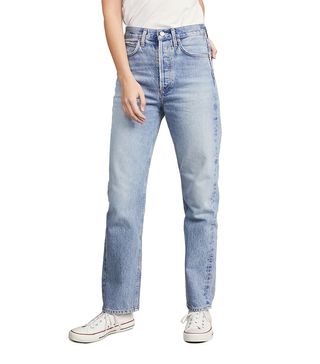 Agolde + Mid Rise 90's Loose Fit Jeans