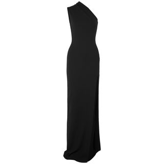 Solace London + Averie One-Shoulder Stretch-Knit Gown