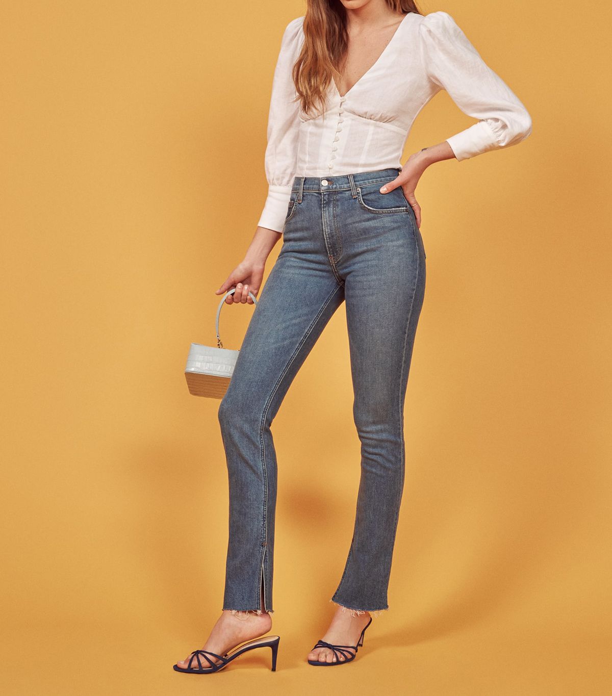 reformation black tie