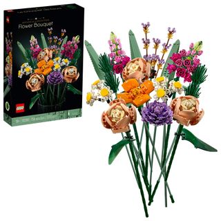 Lego Icons + Flower Bouquet