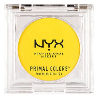 Nyx + Primal Colors in Hot Yellow