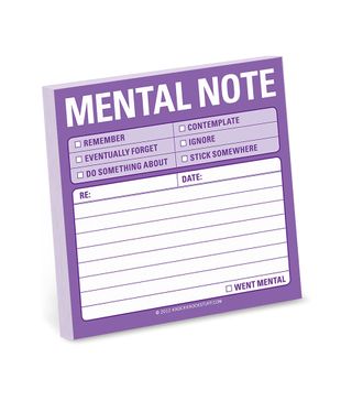 Knock Knock + Mental Note Sticky Notes