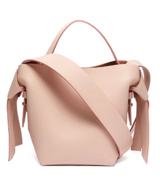 Acne Studios + Musubi Small Leather Bucket Bag