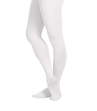 EMEM Apparel + Solid Colored Opaque Microfiber Footed Tights