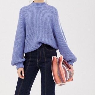 Weekday + Wide-Sleeve Knitted Sweater