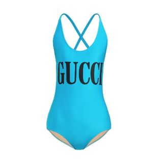 Gucci + Logo-Print Bodysuit