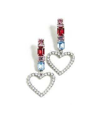 DANNIJO + Ruby Heart Earrings