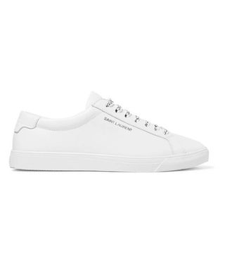Saint Laurent + Andy Leather Sneakers