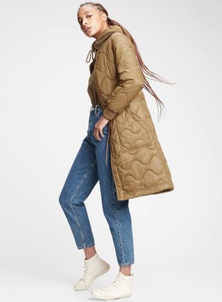Gap + Upcycled Quilted Puffer Coat