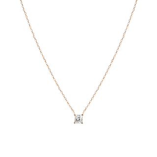 Aurate + Large Diamond Pendant Necklace