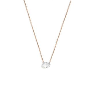 Selin Kent + Floating Rose Cut Diamond Necklace