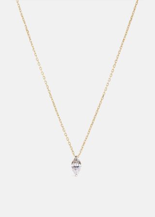 Katkim + Mini Marquise Diamond Necklace