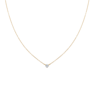The Last Line + Solitaire Diamond Necklace
