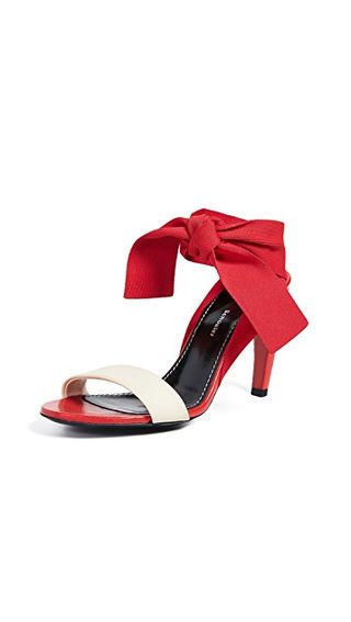 Proenza Schouler + Knit Strap Sandals