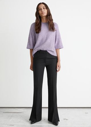 & Other Stories + Flared High Waist Pants