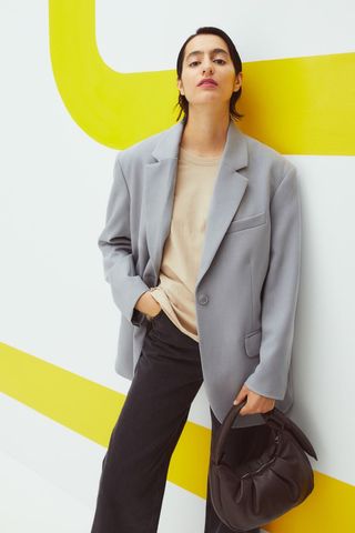 H&M + Oversized Blazer