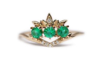 Sofia Zakia + Emerald Theophany Ring