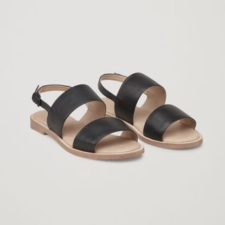 COS + Leather Strap Sandals