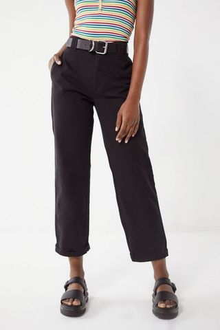Dickies + Cuffed Cropped Work Pant