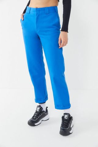 Dickies + Cuffed Cropped Work Pant