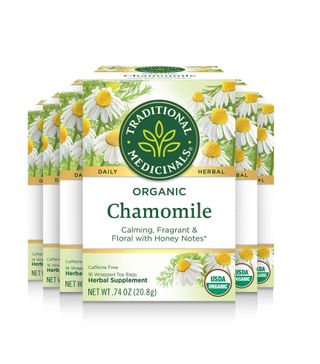 Traditional Medicinals + Organic Chamomile Herbal Tea (Pack of 6)
