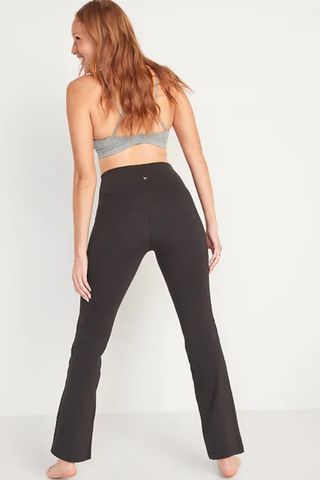 Extra High-Waisted PowerChill Cropped Wide-Leg Yoga Pants For