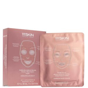 111Skin + Rose Gold Brightening Facial Treatment Mask Box x 10