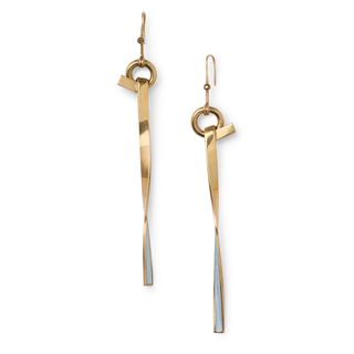 Ralph Lauren + Gold-Plated Tie-Twist Earrings