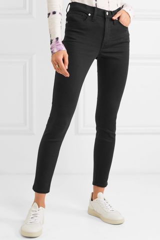 Madewell + Cropped High-Rise Skinny Jeans