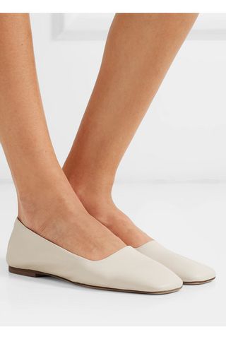 Aeyde + Beau Leather Ballet Flats