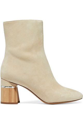 3.1 Phillip Lim + Drum Suede Ankle Boots