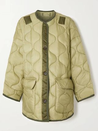 The Frankie Shop + Quilted Padded Ripstop Jacket