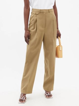 The Frankie Shop + Pernille Pleated Fresco Trousers
