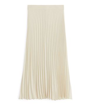 Arket + Pleated Crepe Skirt