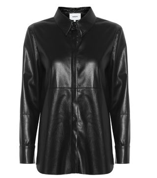 Nanushka + Naum Faux-Leather Shirt