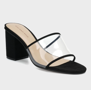 Who What Wear + Danielle Vinyl Heeled Mules