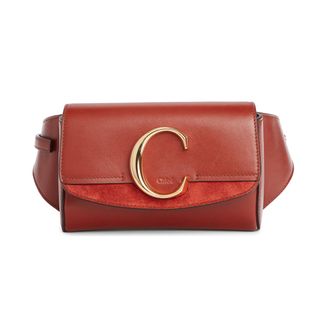 Chloé + C Leather Convertible Belt Bag