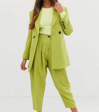 ASOS Design + Petite Suit in Citrus Pop